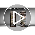 8 Tier Over The Door Pantry Organizer, 2 IN 1 Wall Mount or Hanging Spice Rack Seasoning Shelves with Adjustable Basket, Back of Door Organizer and Storage for Kitchen Cabinet and Room Closet - Image 8
